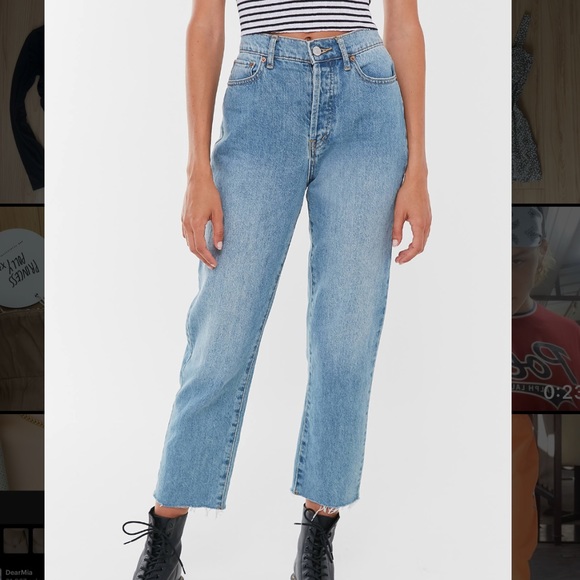 bdg slim straight jeans light wash - Picture 5 of 5